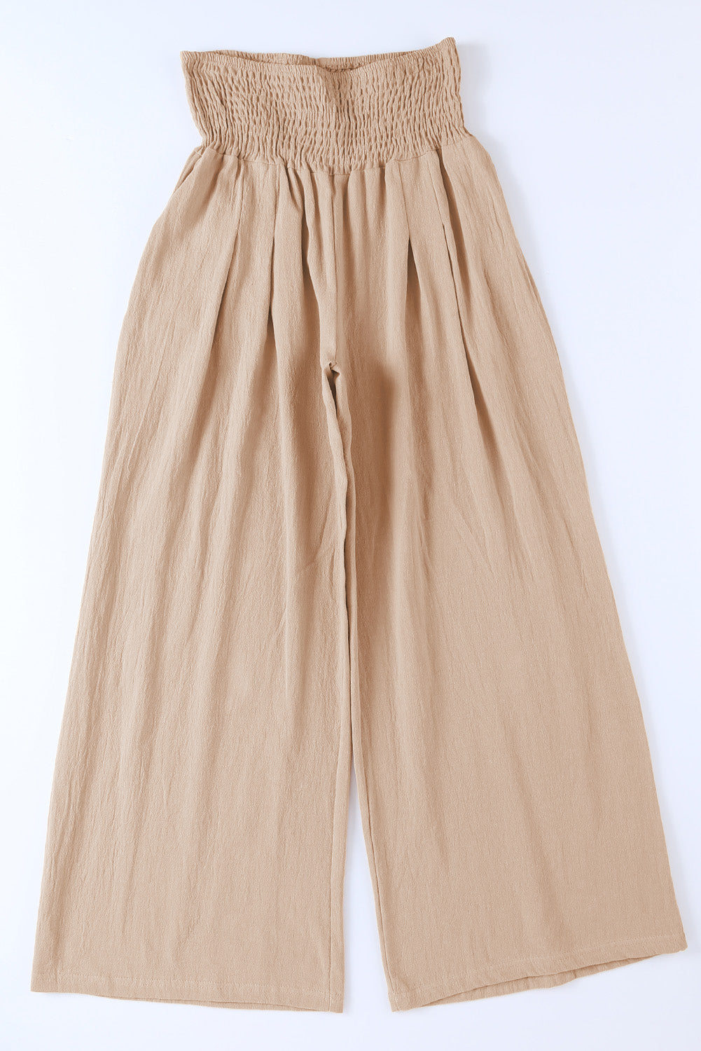 Wide Waistband High Waist Wide Leg Pants