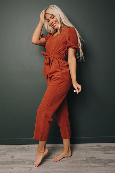 Eden Corduroy Jumpsuit