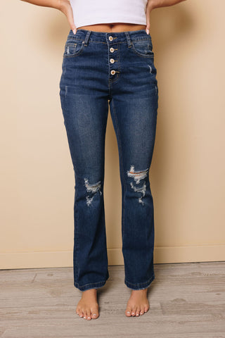 Leslie Flare Bottom Jeans