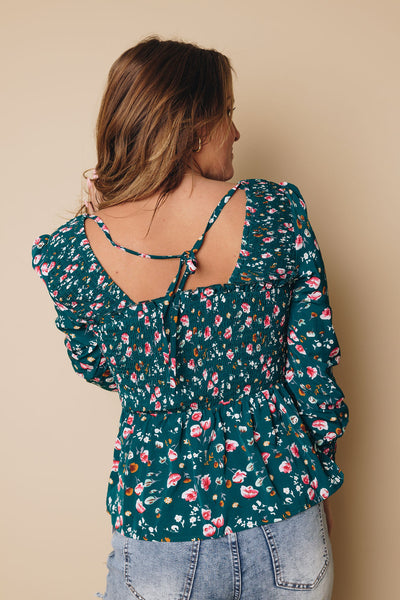 Lorna Floral Top