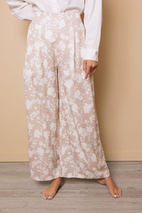 Megan Floral Wide Leg Pants