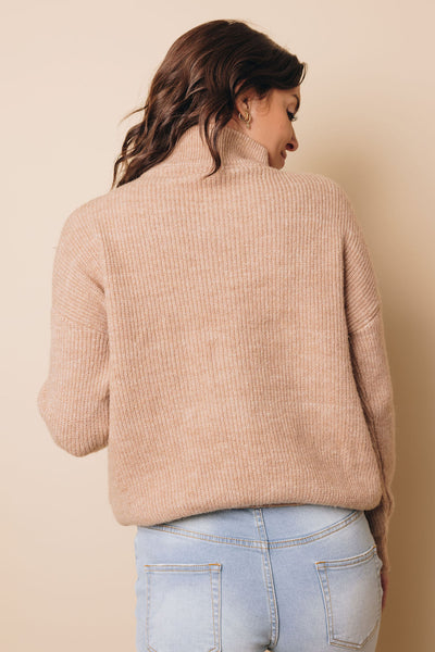 Victoria Buttoned Comfy Sweater