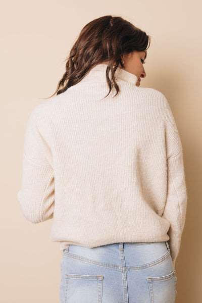 Victoria Buttoned Comfy Sweater