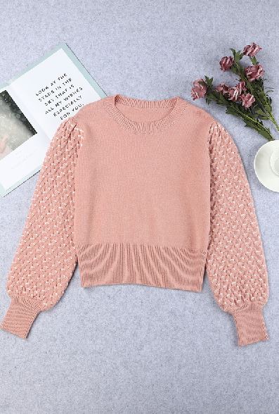 Frankie Bubble Sleeve Sweater