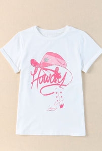 Rhinestone Howdy Graphic Tee