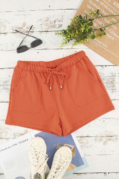 Laynie Elastic Waist Shorts