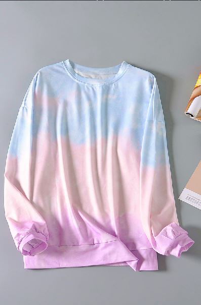 Throwback Ombre Tie Dye Sweater