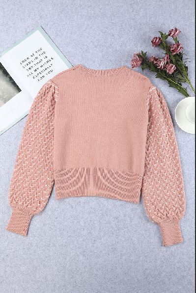 Frankie Bubble Sleeve Sweater